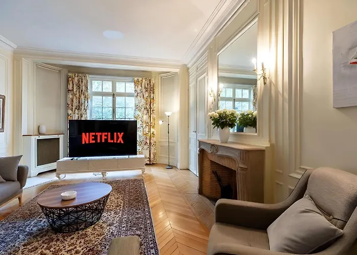 Big 3br For 9 - Near Arc De Triomphe Lägenhet *