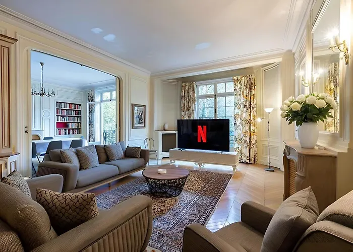 Διαμέρισμα Big 3br For 9 - Near Arc De Triomphe